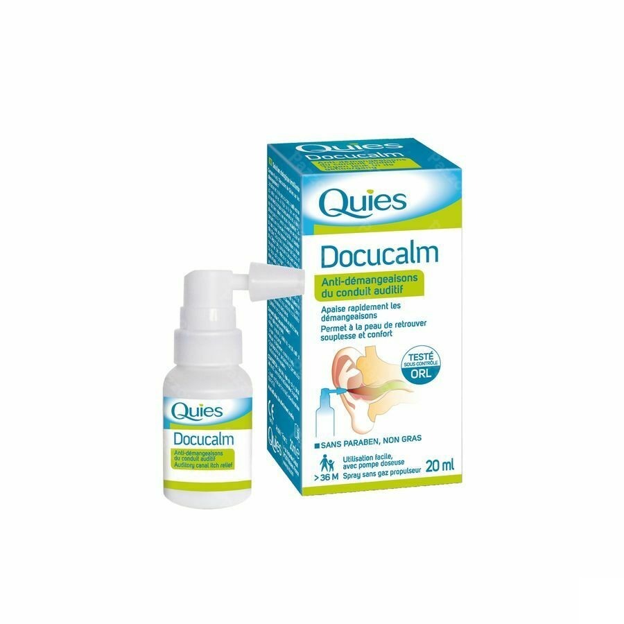 Quies Docucalm A/demang.conduit Auditif Spray 20ml