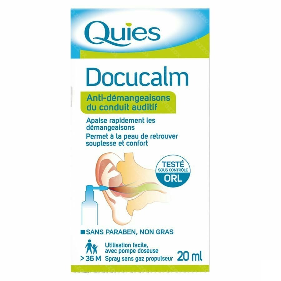 Quies Docucalm A/demang.conduit Auditif Spray 20ml