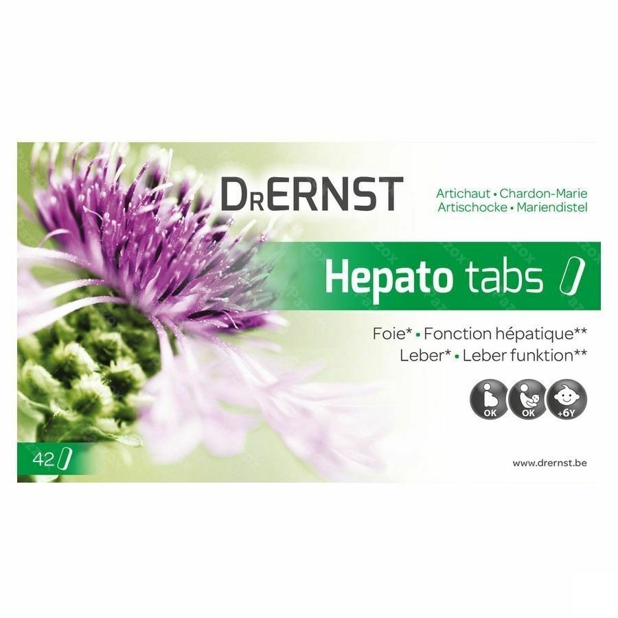Dr Ernst Hepato tabs 42 Comp