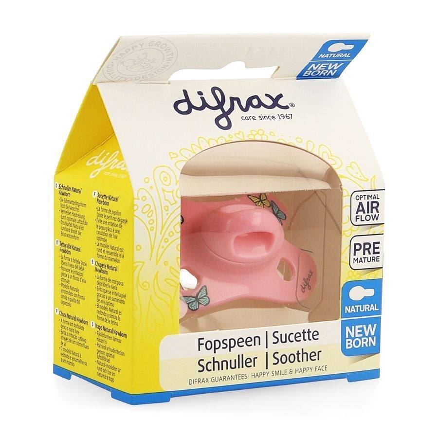 Difrax Sucette Natural Newborn