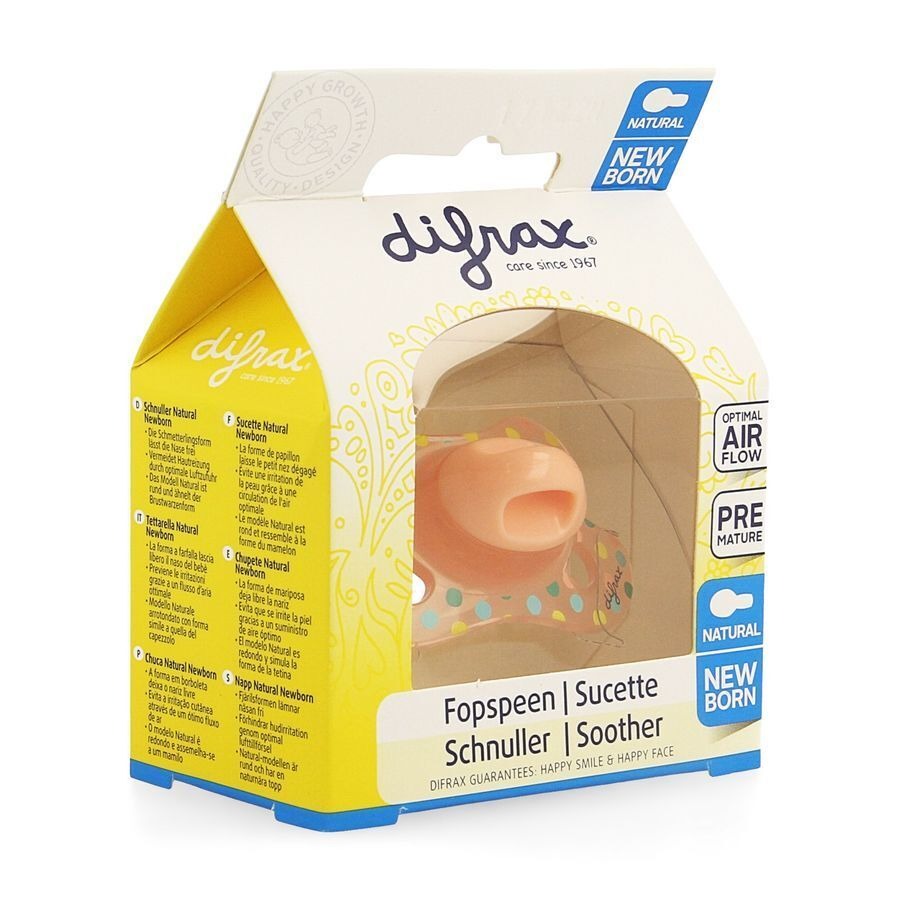 Difrax Sucette Natural Newborn