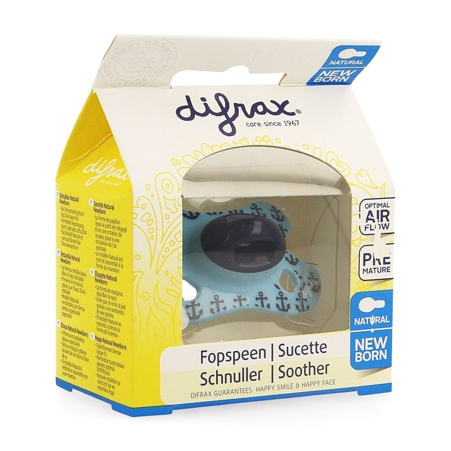 Difrax Sucette Natural Newborn