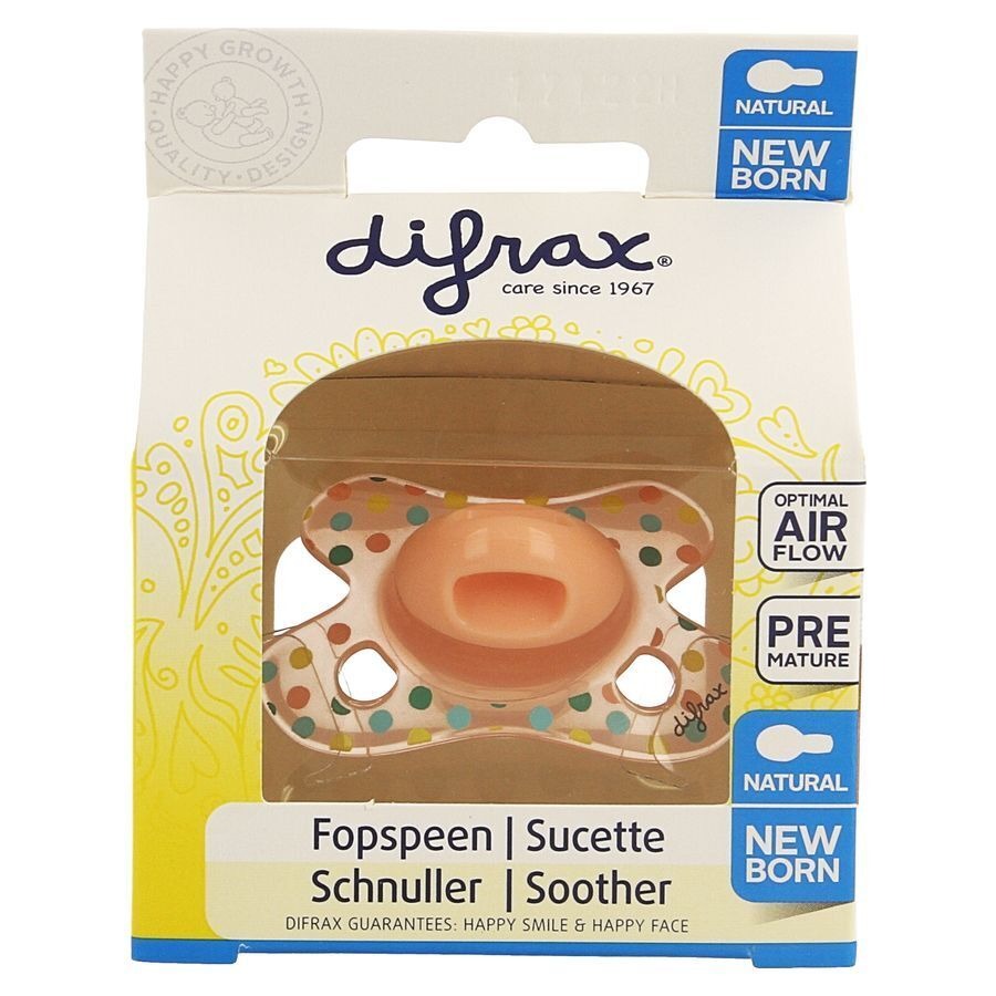 Difrax Sucette Natural Newborn