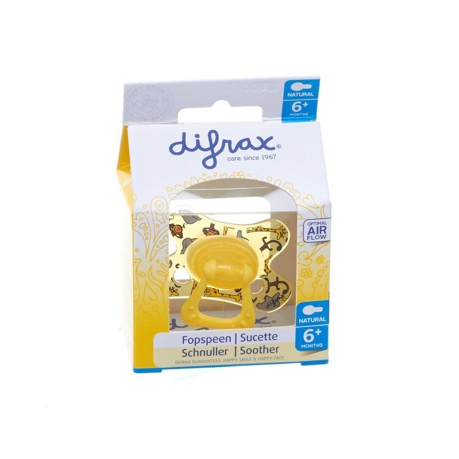 Difrax Sucette Natural 6m+