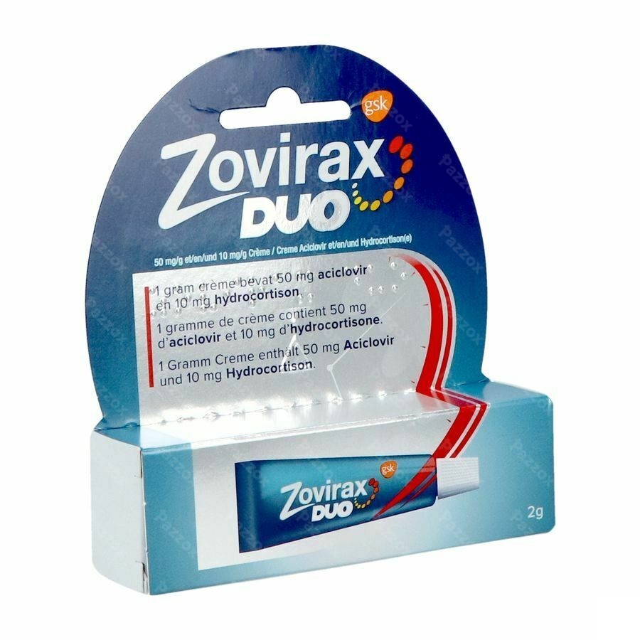 Zovirax Duo Crème 2g