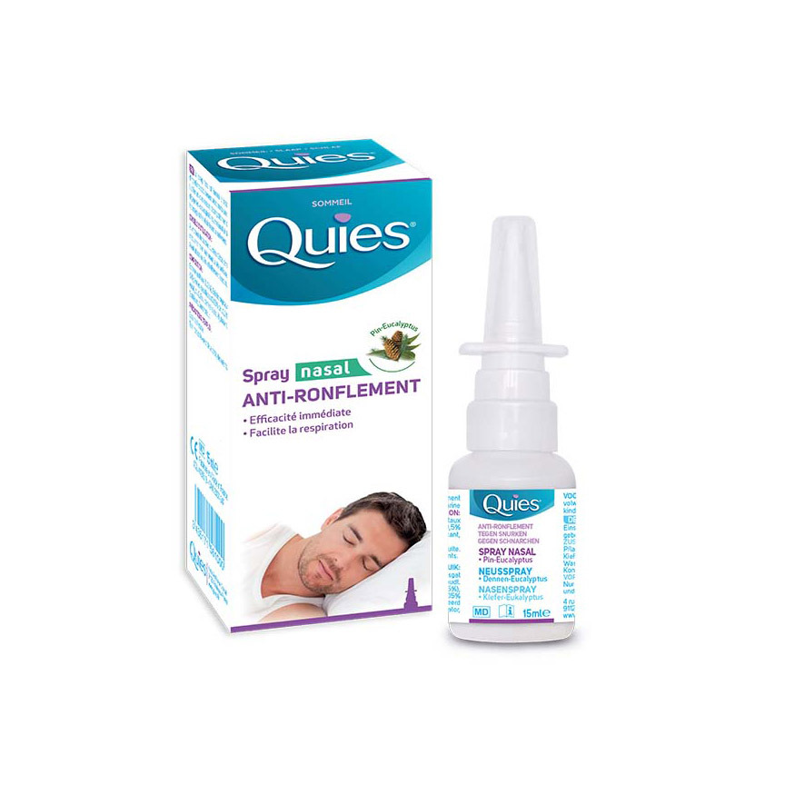Quies A/ronflement Pin-eucalyptus Spray Nasal 15ml