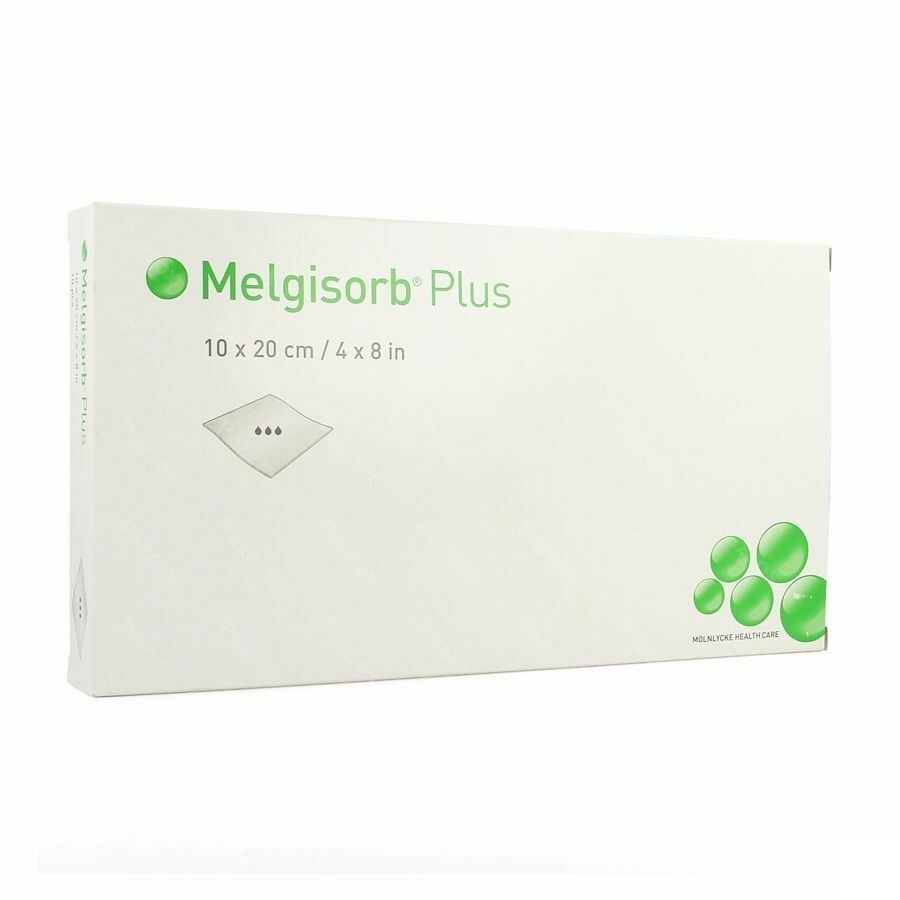 Melgisorb Plus Cavity Cp Ster 10x20cm 5 252500