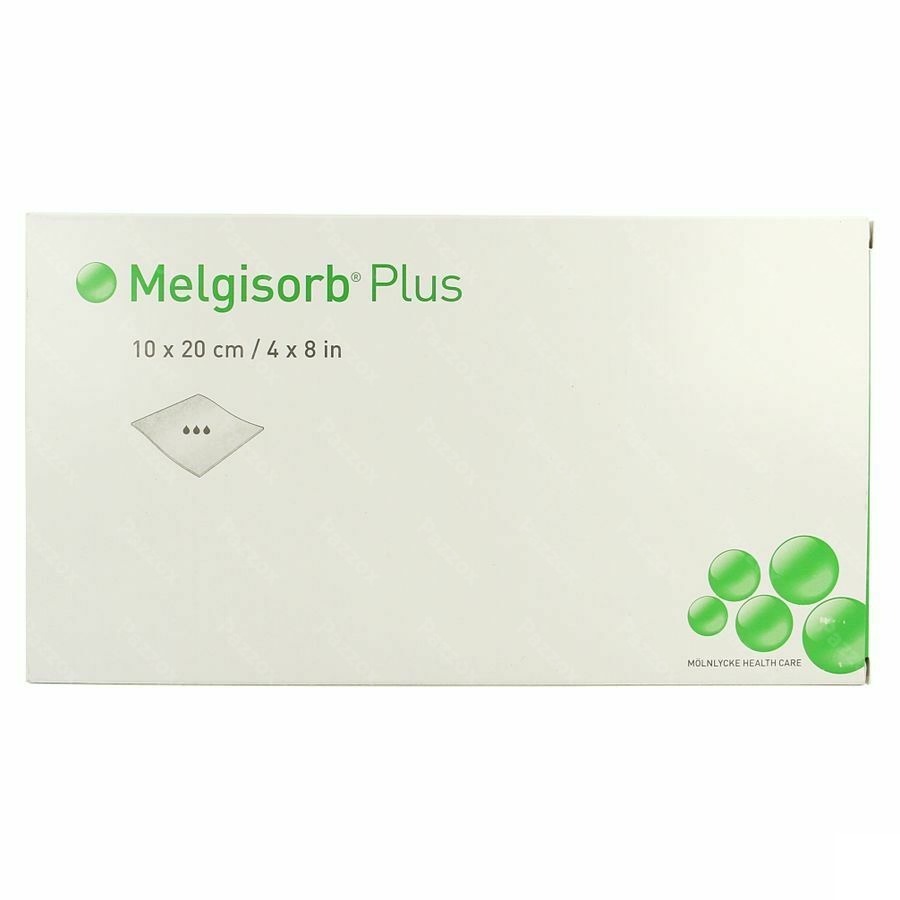 Melgisorb Plus Cavity Cp Ster 10x20cm 5 252500