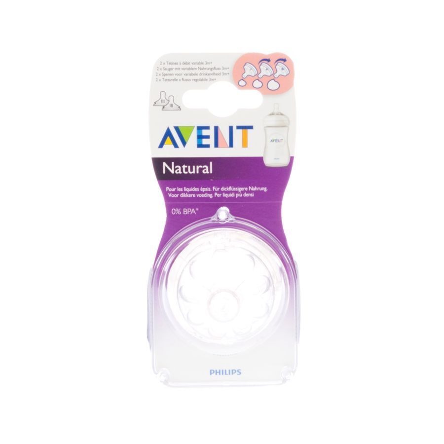 Philips Avent Natural Tetine Variable 1