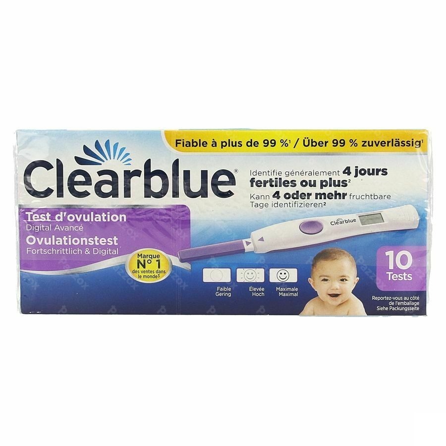Clearblue Advanced Test Ovulation 10