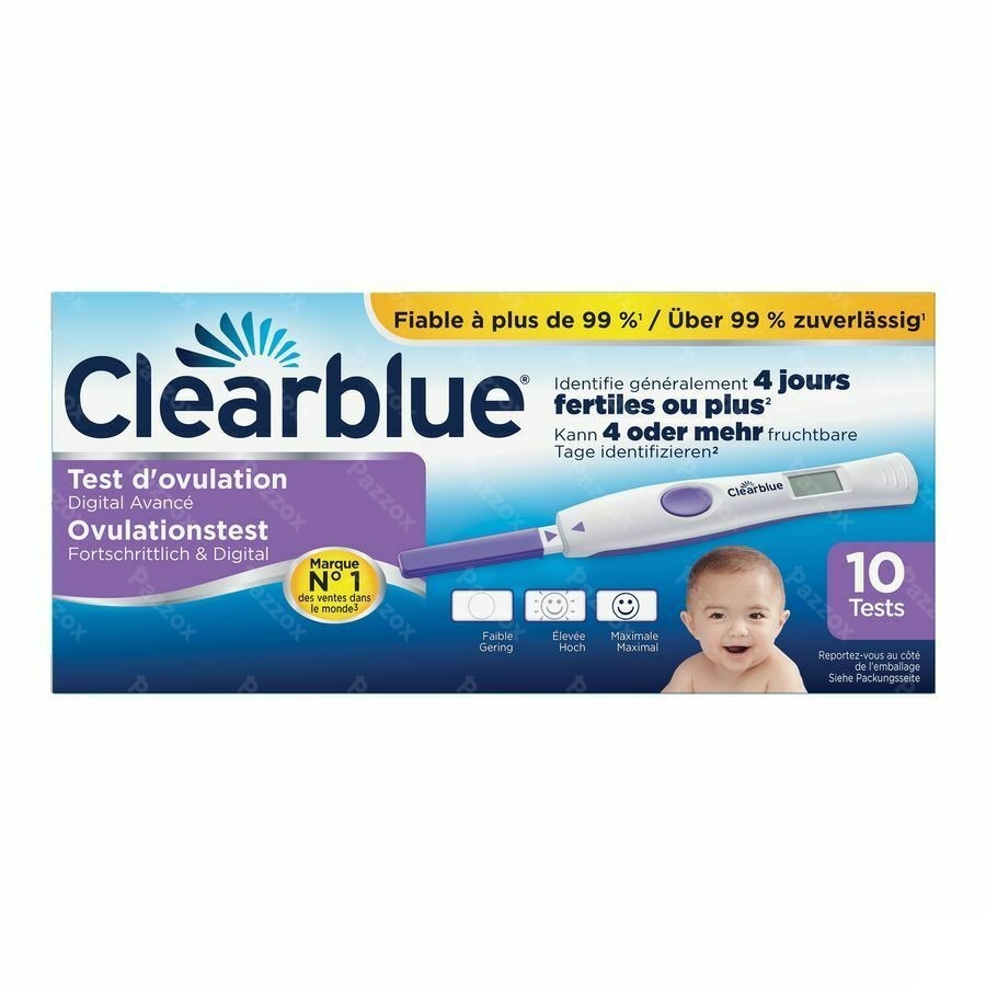 Clearblue Advanced Test Ovulation 10