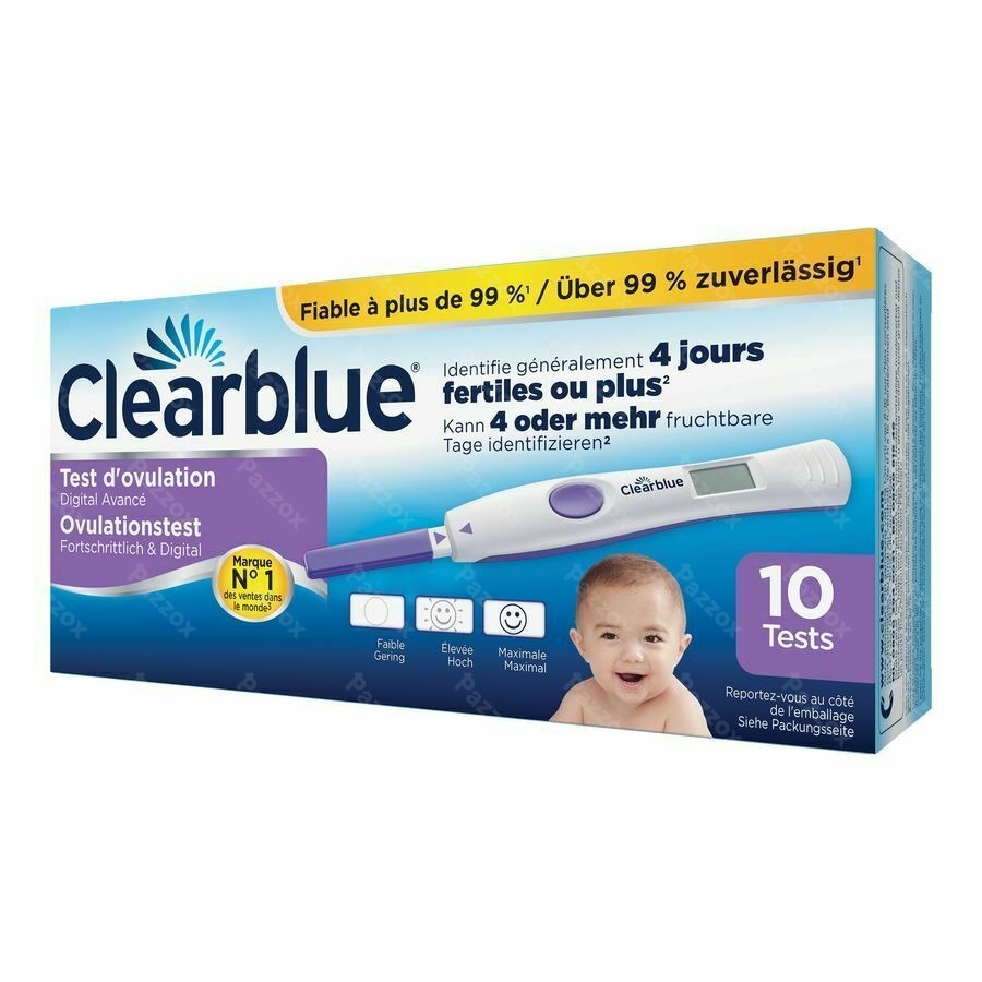 Clearblue Advanced Test Ovulation 10