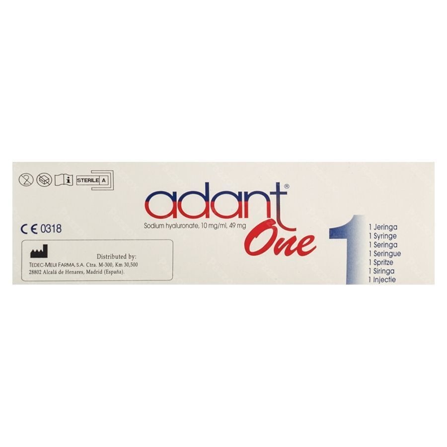 Adant One Seringue Prerempli Ster Jetable 1