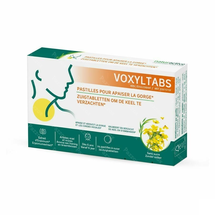 Voxyltabs Past A Sucer 24 Rempl.2663490