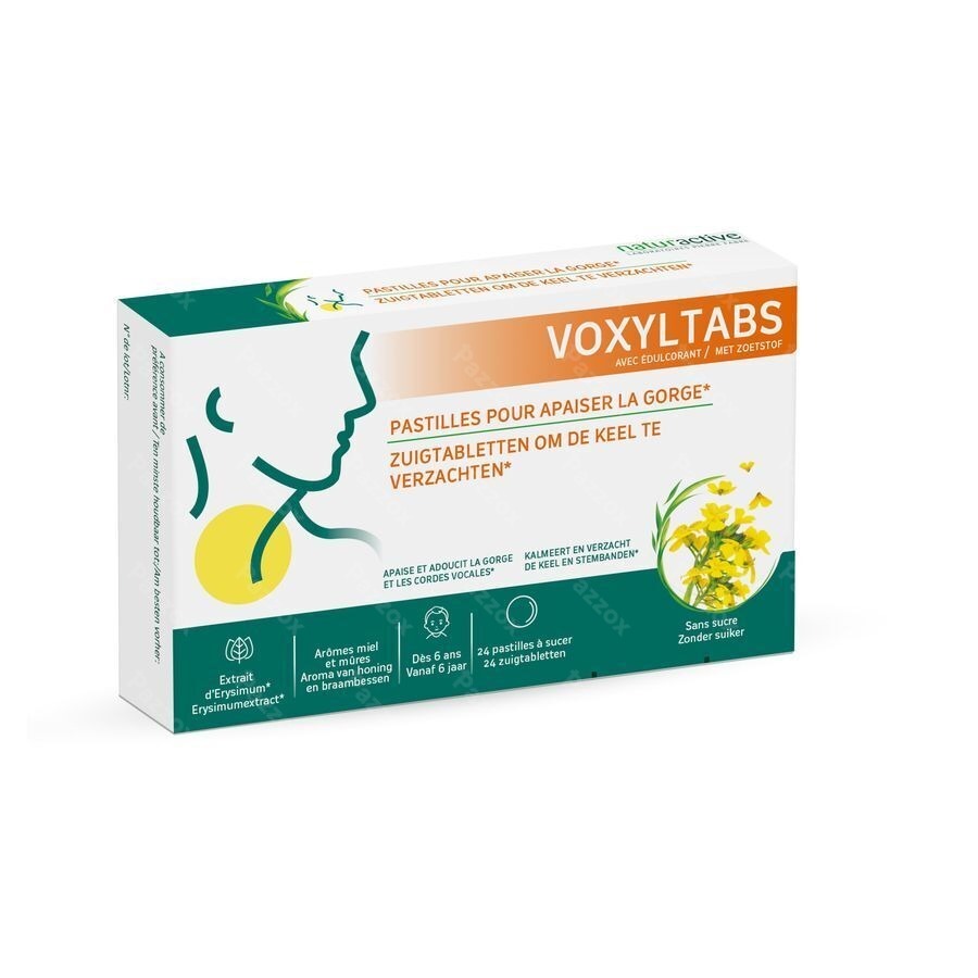 Voxyltabs Past A Sucer 24 Rempl.2663490