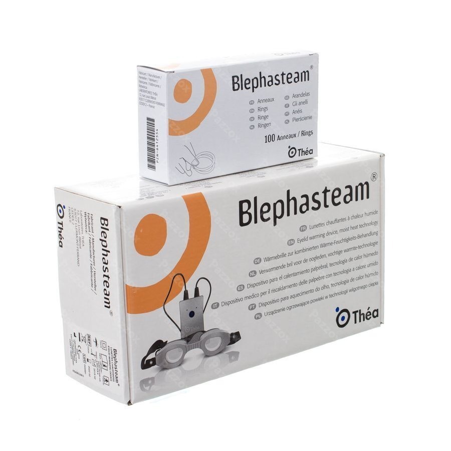 Blephasteam Lunettes Chauffantes + 100 Anneaux