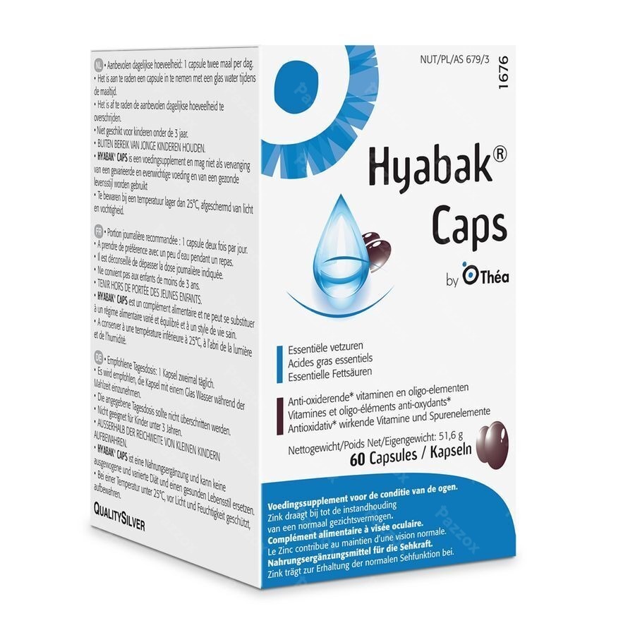 Hyabak Caps 60 Rempl.2319564