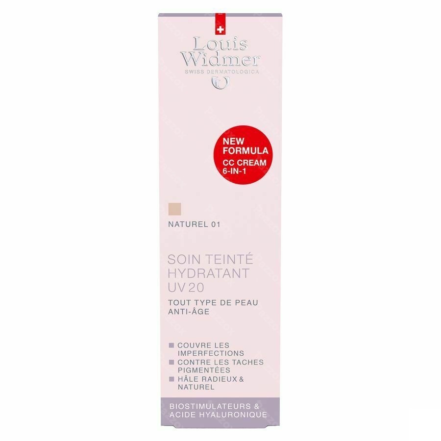 Louis Widmer Soin Teinté Hydra Uv20 Naturel 01 30ml
