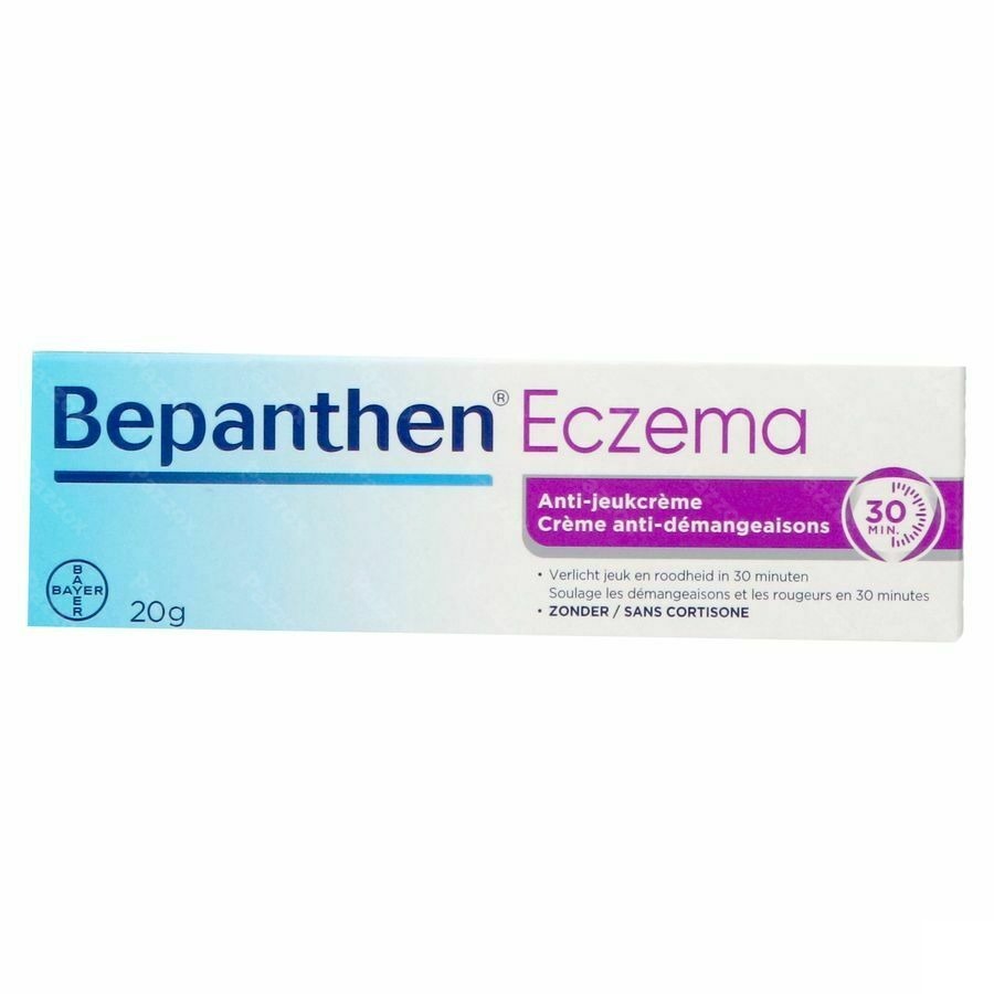 Bepanthen Eczema, Crème Anti-démangeaisons Sans Cortisone 20g