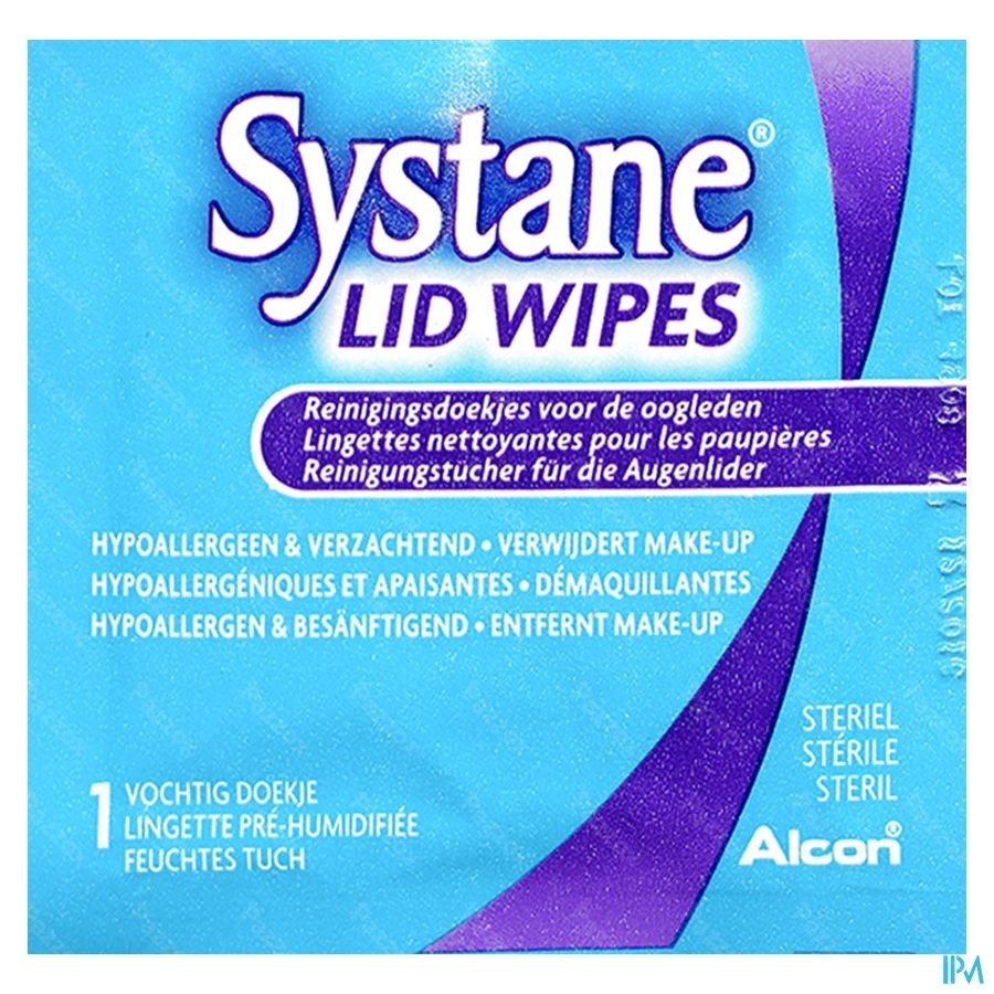 Systane Lid Wipes Lingettes Nett 30