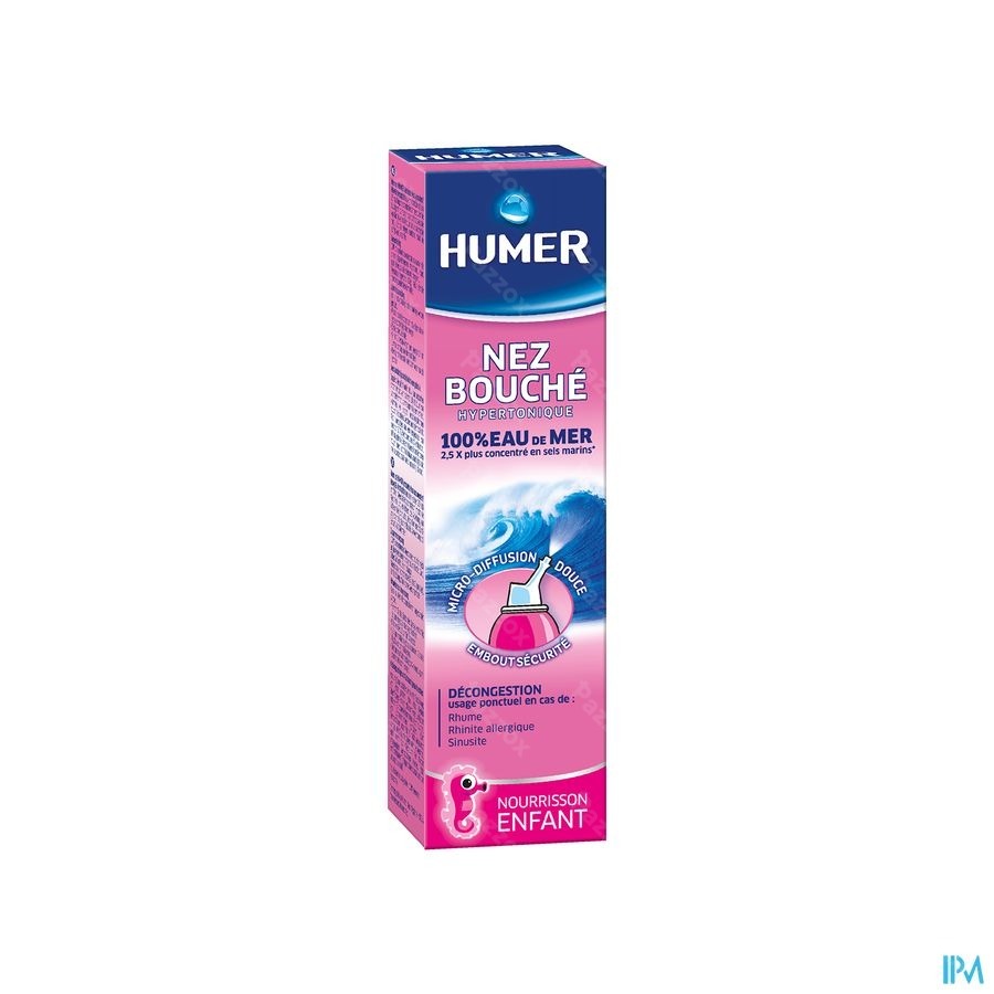 Humer Spray Hypertonique Adulte 50ml