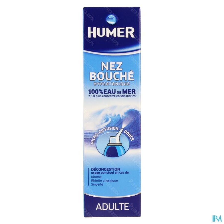 Humer Spray Hypertonique Adulte 50ml