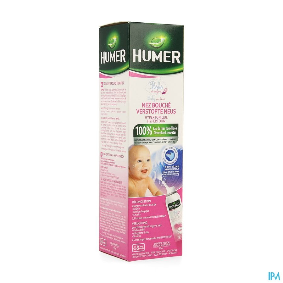 Humer Spray Hypertonique Enfant 50ml
