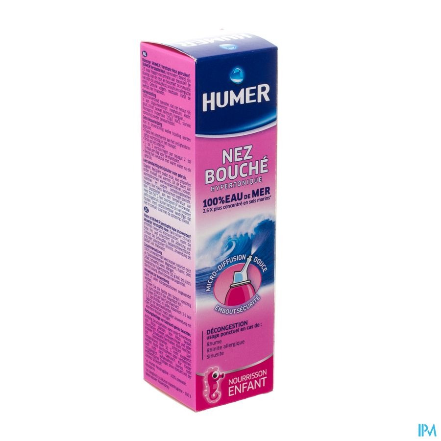 Humer Spray Hypertonique Enfant 50ml