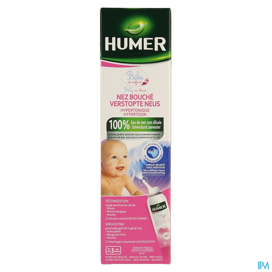 Humer Spray Hypertonique Enfant 50ml