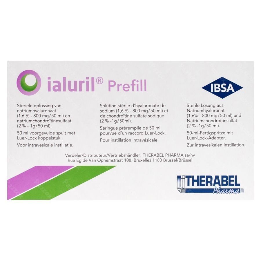 Ialuril Prefill Seringue Preremplie 1x50ml