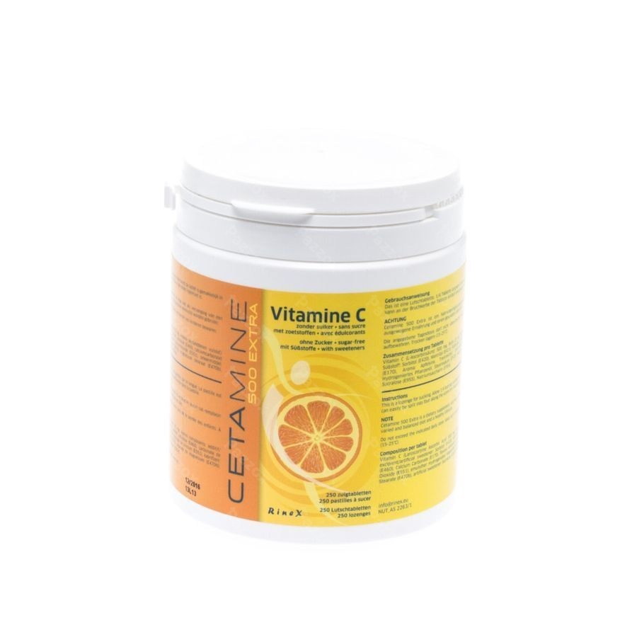 Cetamine 500 Extra S/sucre Comp A Sucer 250