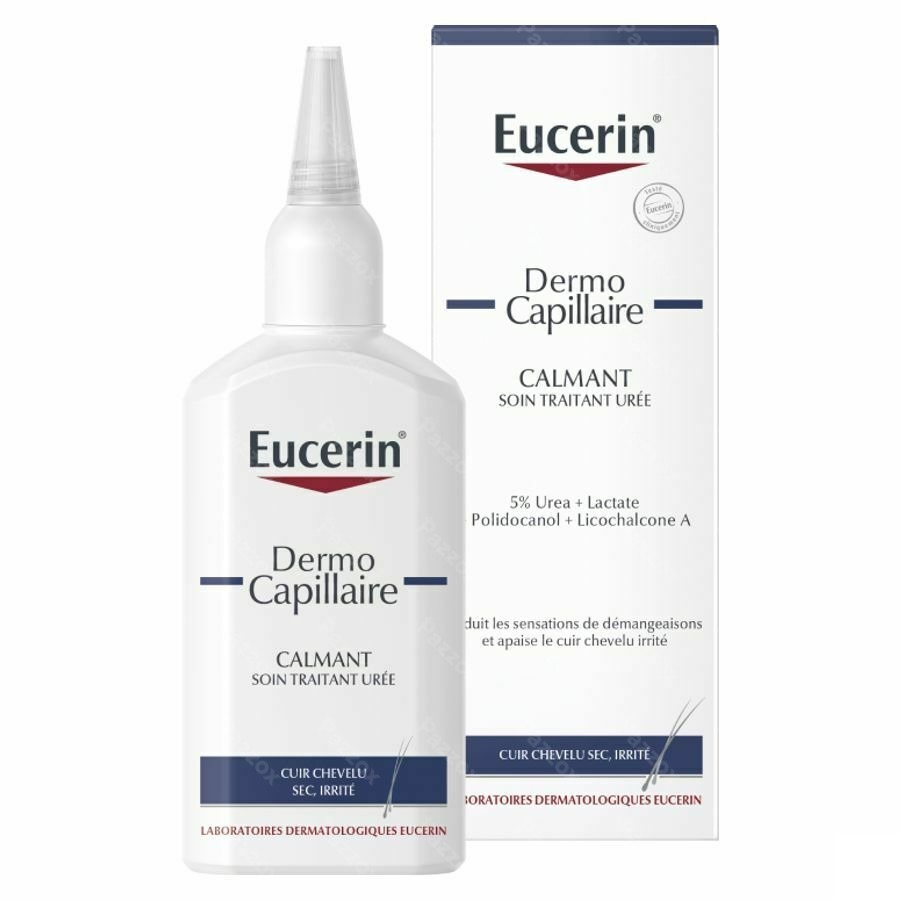 Eucerin DermoCapillaire Soin Traitant Urée Calmant Cuir Chevelu Sec Irrité 100ml