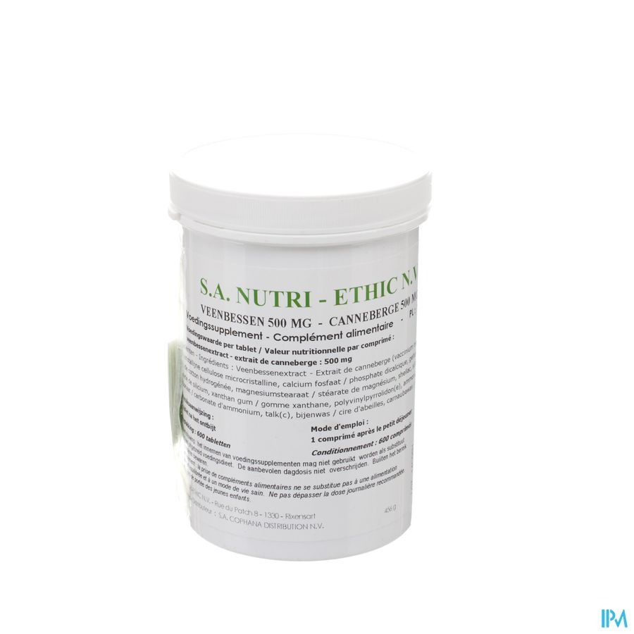 Canneberge Vrac Comp 600