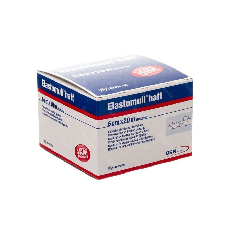 Elastomull Haft S/latex 6cmx20m 4547600