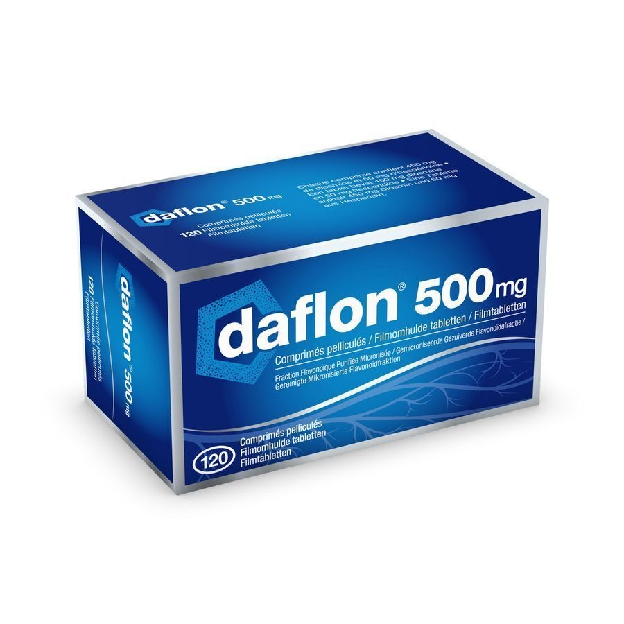 Daflon 500mg 120 Comprimés