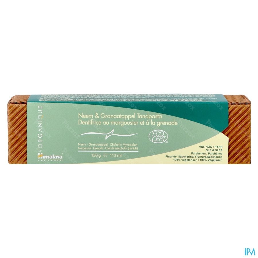 Himalaya Organique Neem&pomegranate Dentif 150g