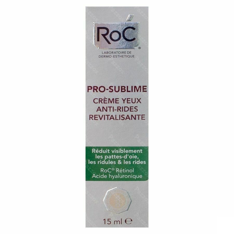Roc Pro-sublime Cr Yeux A/rides Revitalisante 15ml