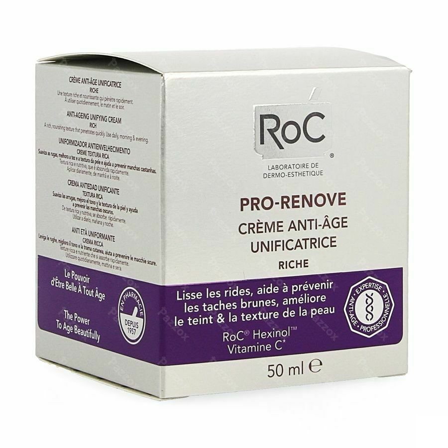 Roc Pro-renove Creme A/age Unificatrice 50ml