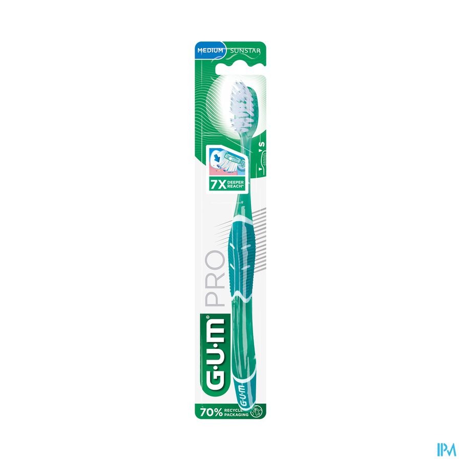 Gum Technique Pro Compact Medium Brosse Dents 528