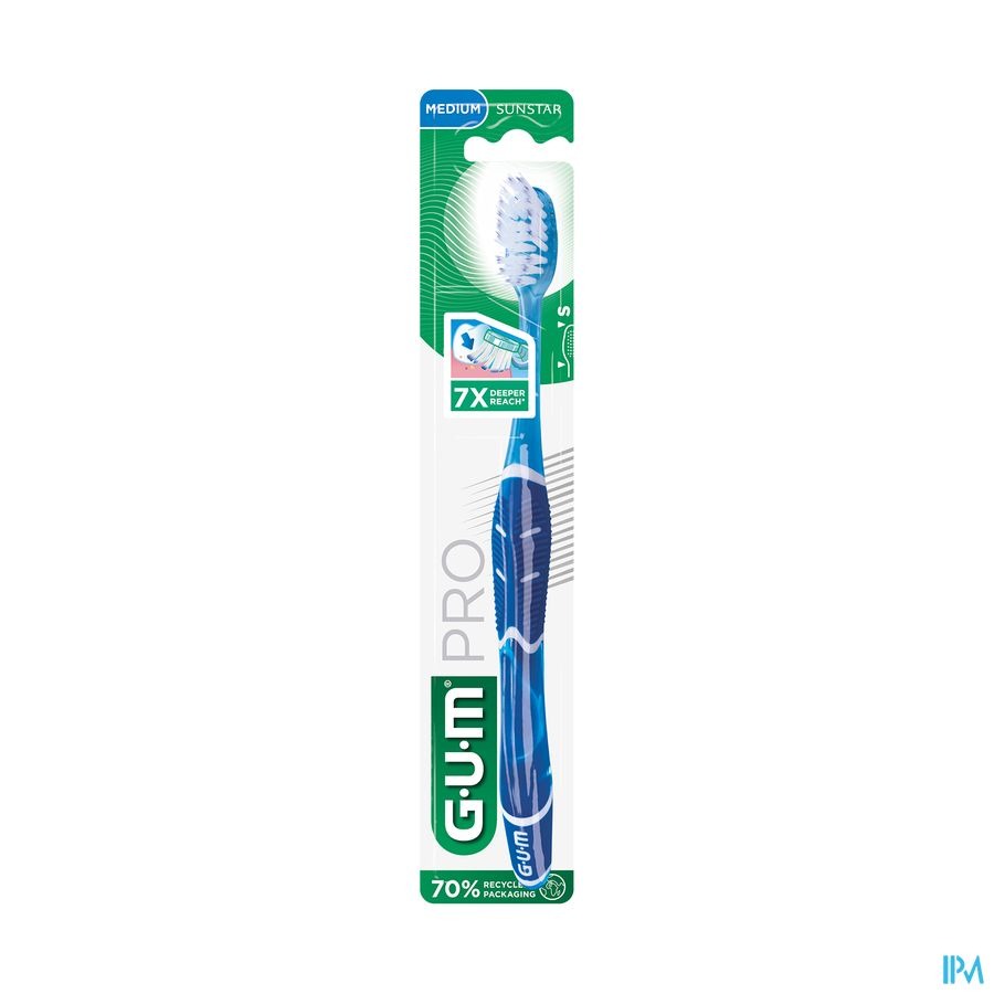 Gum Technique Pro Compact Medium Brosse Dents 528