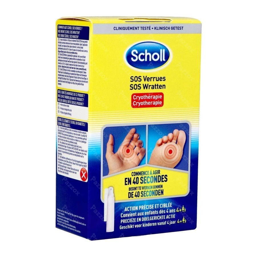 Scholl Pharma Sos Verrues 80ml
