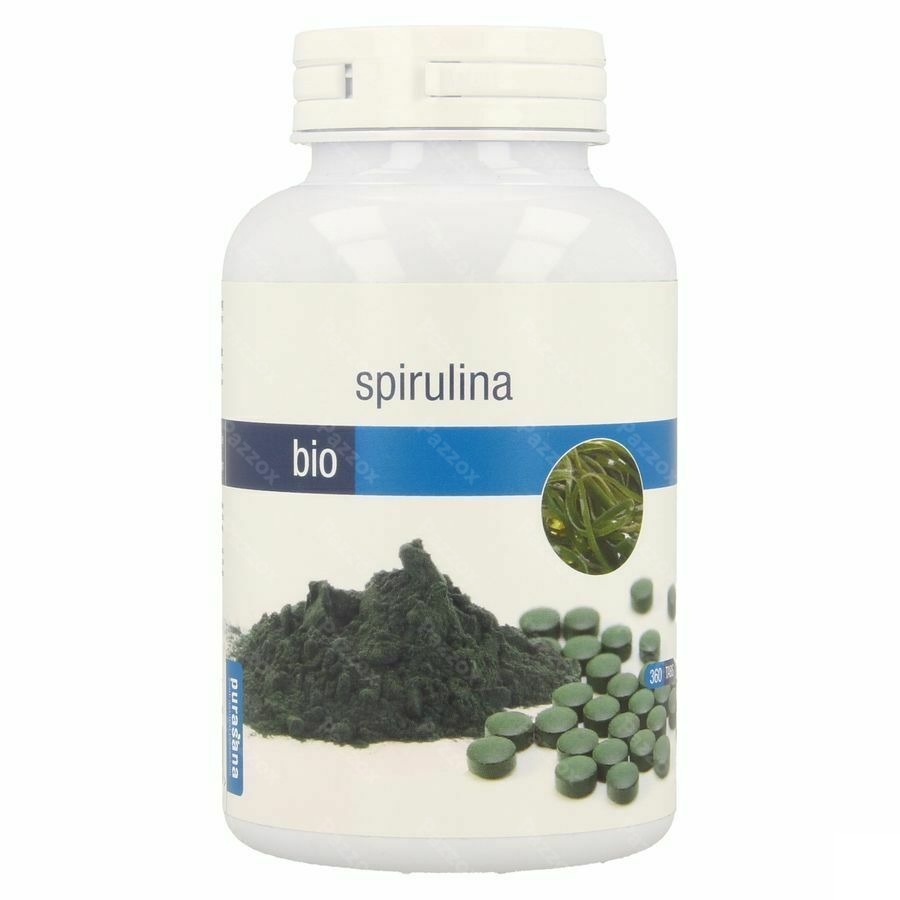 Purasana Vegan Spirulina Bio Comp 180