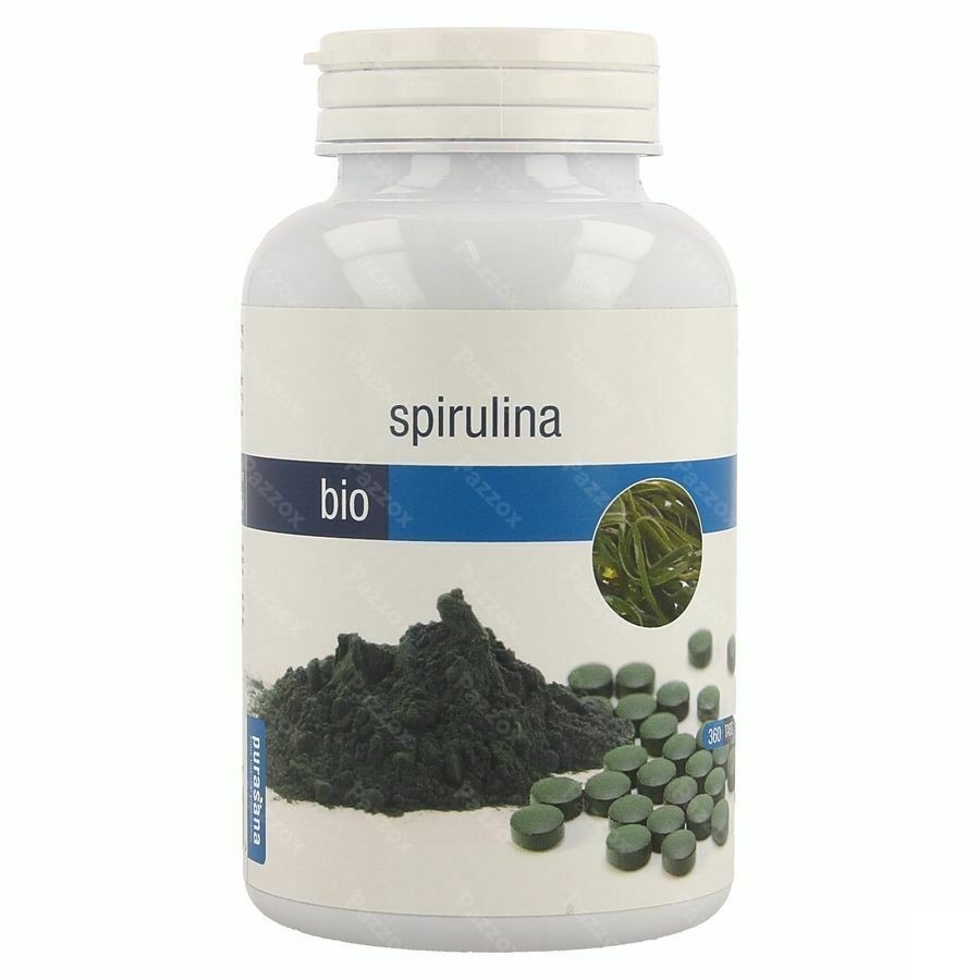 Purasana Vegan Spirulina Bio Comp 180