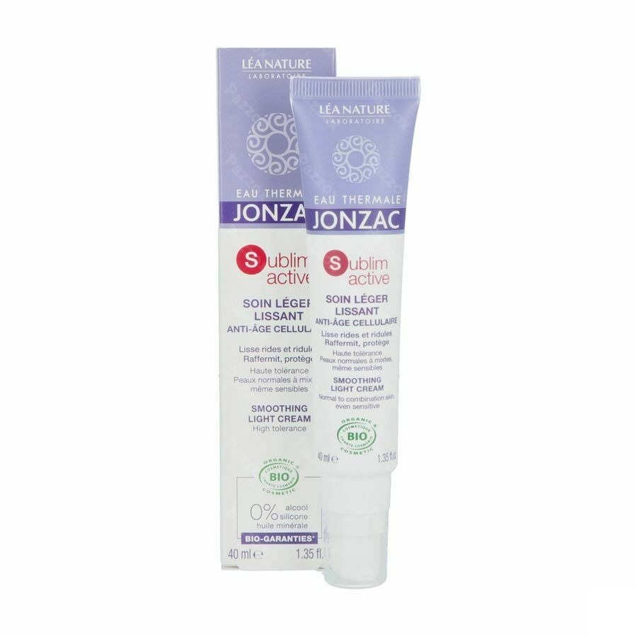Jonzac Sublimactive Soin Leger Jeunesse Tbe P.40ml