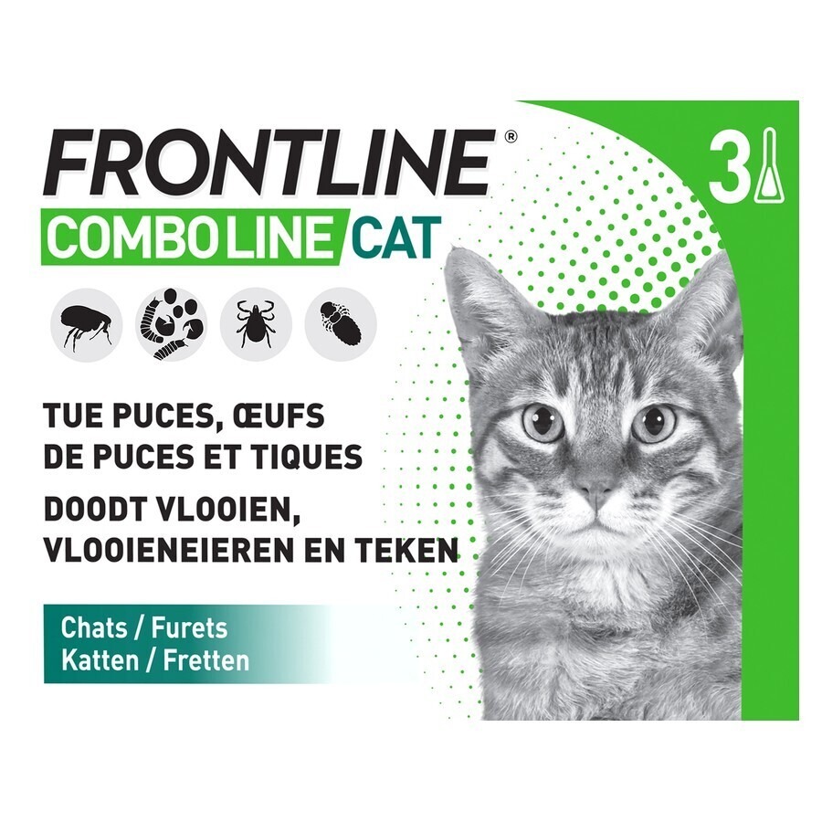 Frontline Combo Line Cat 3x0,5ml