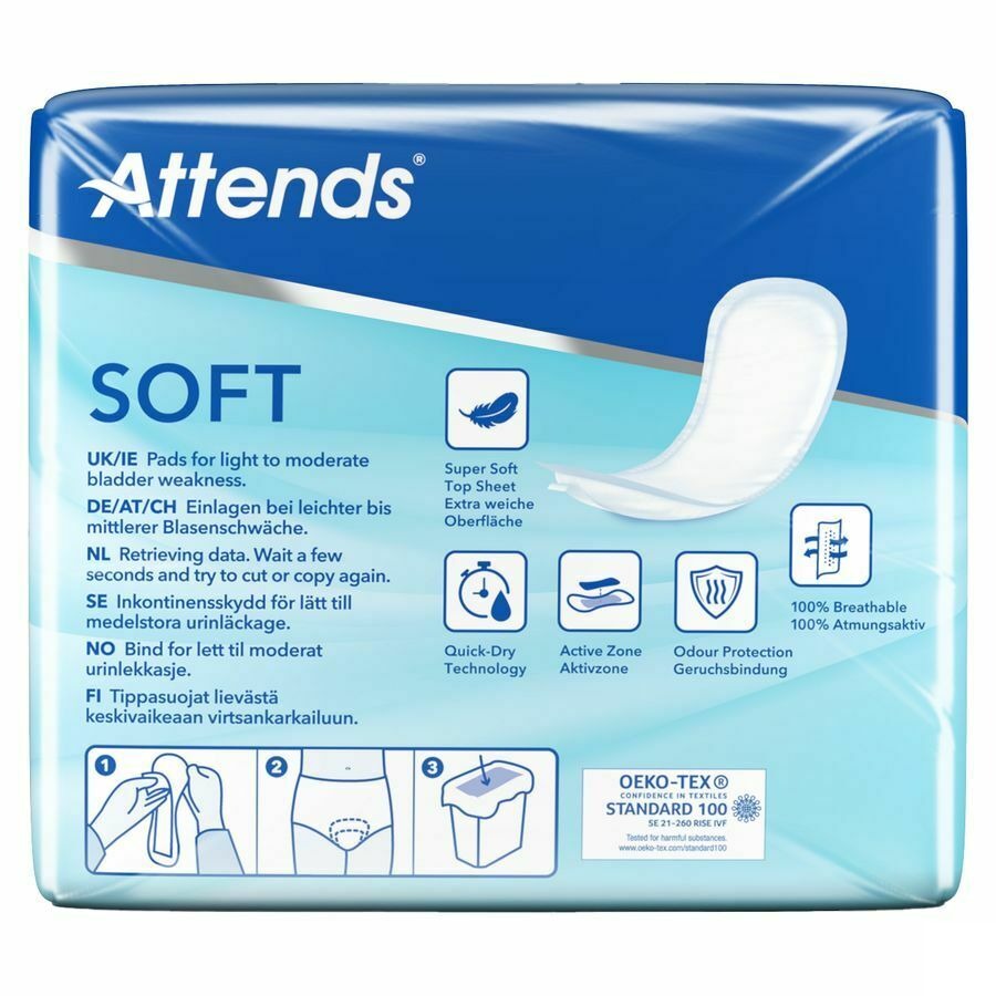 Attends Soft 4 Maxi Couche Anatom. 1x 8
