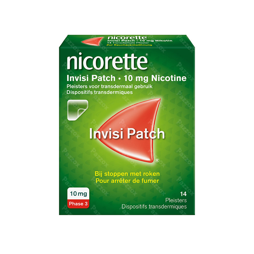 Nicorette Invisi 10mg 14 Patches