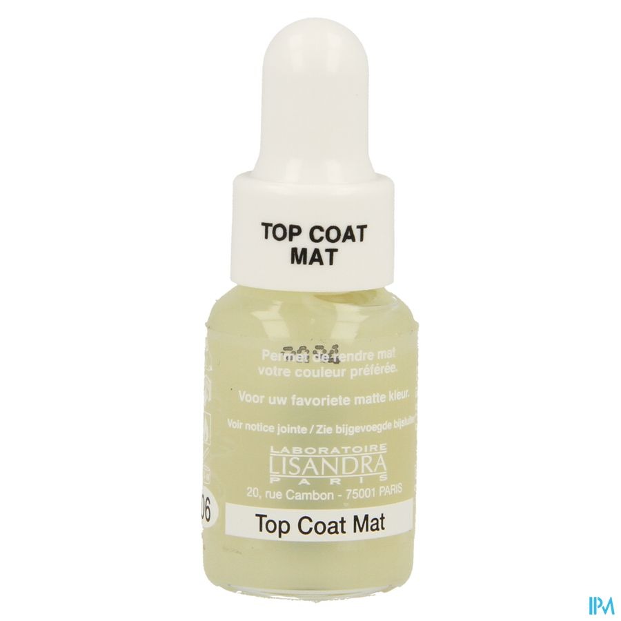 Lisandra Serr'ongle 206 Top Coat Mat 5ml