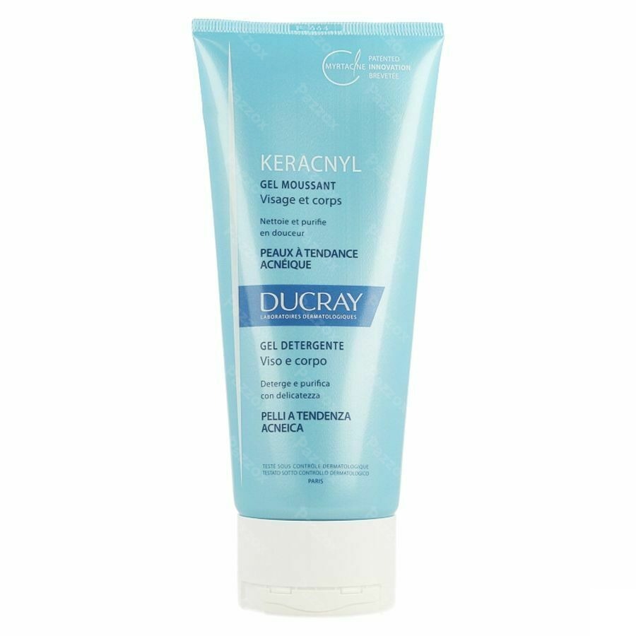 Ducray Keracnyl Gel Moussant Nf 200ml