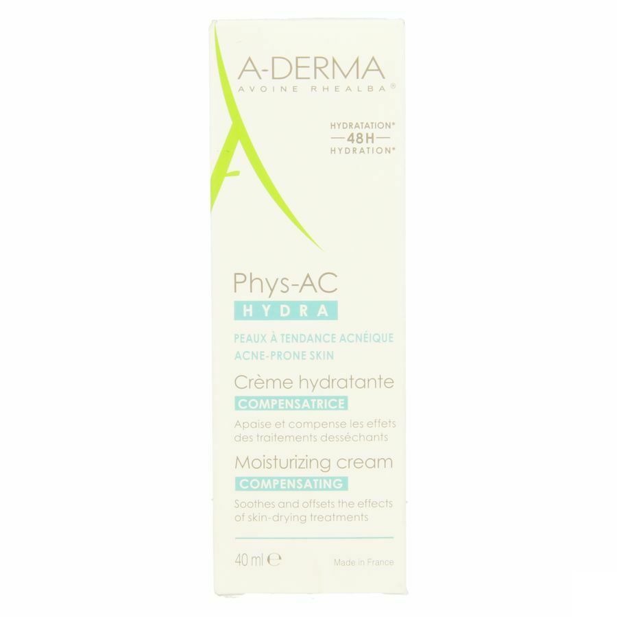 Aderma Phys-ac Hydra Creme Compensatrice Tube 40ml
